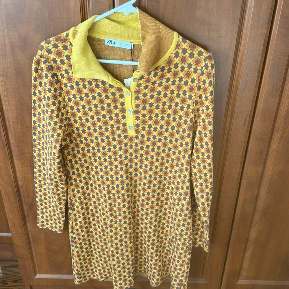 NWT Zara above the knee dress